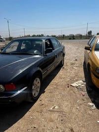 بي ام 735 اصل مديل 91 تخم تاير حداديه جديده مكينه جديده كير جديد كهربئ...