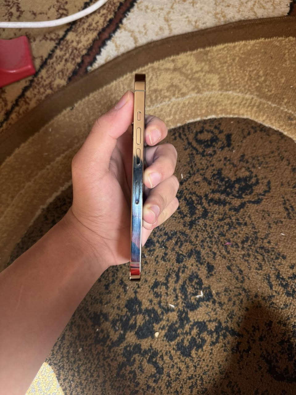 سلام عليكم ايفون 13 برو فقط ذاكره 256 بطاريه 94 جهاز ياباني نضافه 100 بل 100 جهاز بمعنه الكلمه جديد وشرط ما يعبر هوه وما مفتوح ولا ملعوب بي الجهاز اطيك ضمان من كلشي الجهاز للبيع او مراوس سعر 550 ونهايته من الاخير ولحد يراسلني جوه هاذا السعر 525 نهايته عنواني كربلاء حسينيه جريه مركز الطف رقم ***********
