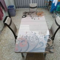 ميز وكراسي • نظيفه • كدام العين