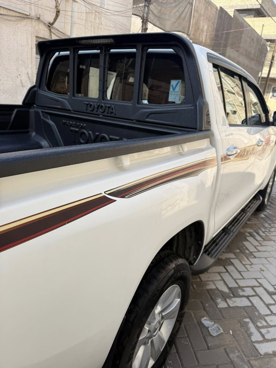 السلام عليكم
بيك اب هايلوكس فورويل اوتوماتيك موديل 2018 گاز مكفولة كفالة عامة رقمها اربيل بأسمي سنويتها لحد سنة 2028 مكانها بغداد سعرها 235 ورقة 

للتواصل 

***********

***********
