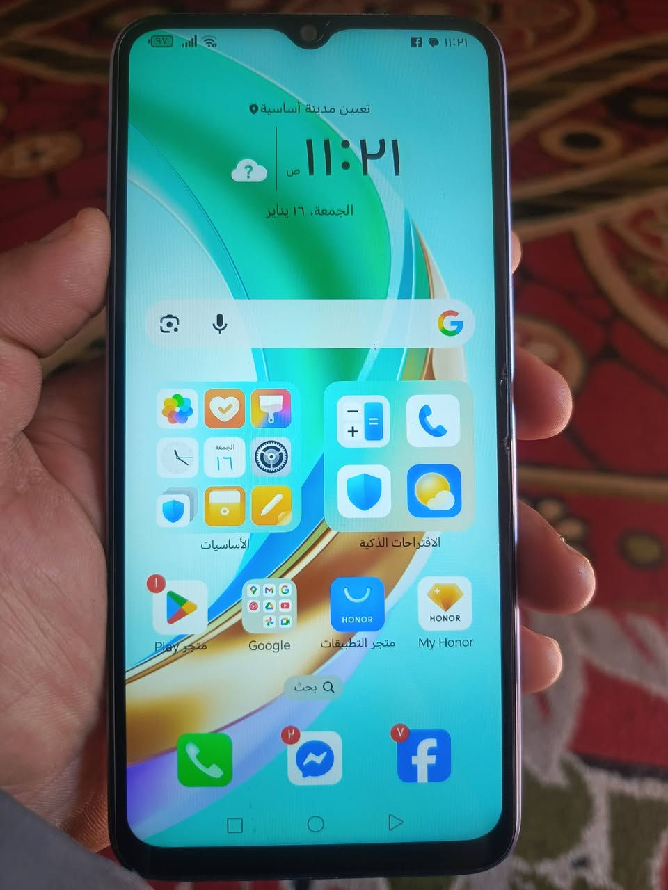 هونرx6b ذاكره 128 مكفول سعره 100 قفل الشراي يجي خاص أو يتصل ***********
