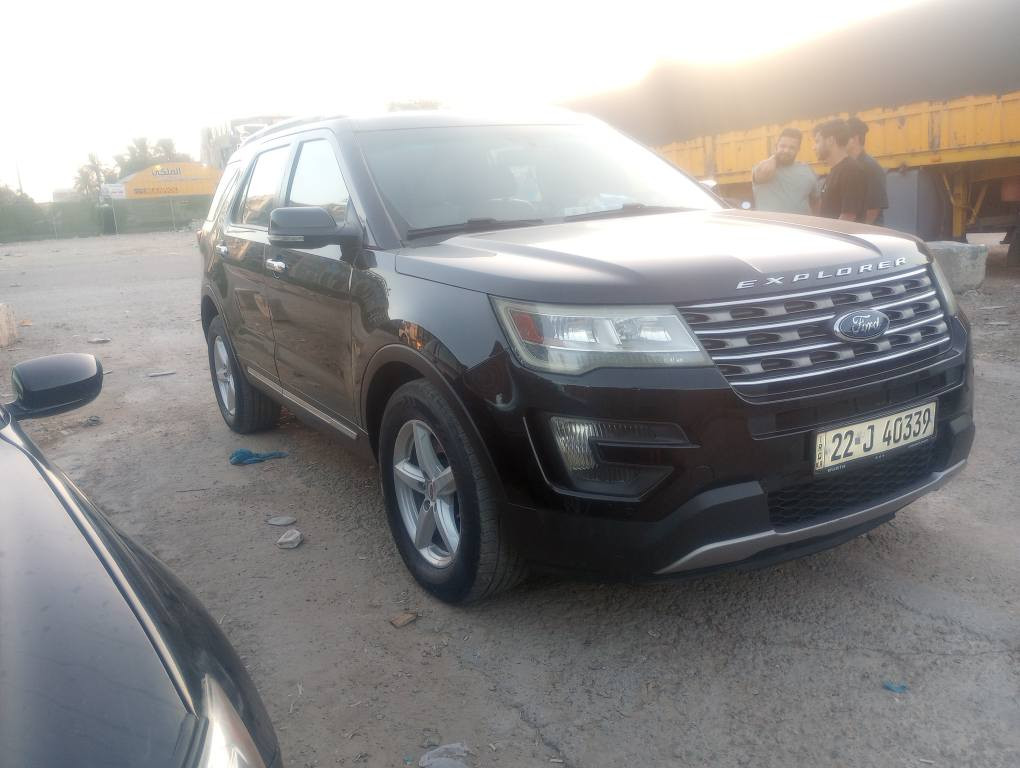 فورد اكسبلور 2016
ماشيه السياره 271الف كيلومتر 
المواصفات : 
الضرر :  اكلين بدون حادث بيه بارد بلصندوق شبرين
محرك 6 سلندر 3500 مكفول
داخل بيجي 
استيرن كهرباء 
شاشة sony كبيرة 
بصمة تشغيل 
بصمة ابواب
تبريد مركزي 
7 راكب 
كشنات ا كهرباء 
كشنات جلد 
كشنات تدفئة 
كشنات تبريد 
شفتات استيرن  تحكم   
كاميرة خلفية 
حساسات امامي وخلفي 
9 سماعات ومضخم بلاد 
سنويه جديده 
شرط التحويل رقم اربيل بسمي
السعر 165$ وبيها مجال قليل
العنوان : بغداد الدورة
أسيا : *********** احمد بغداد, العراق
