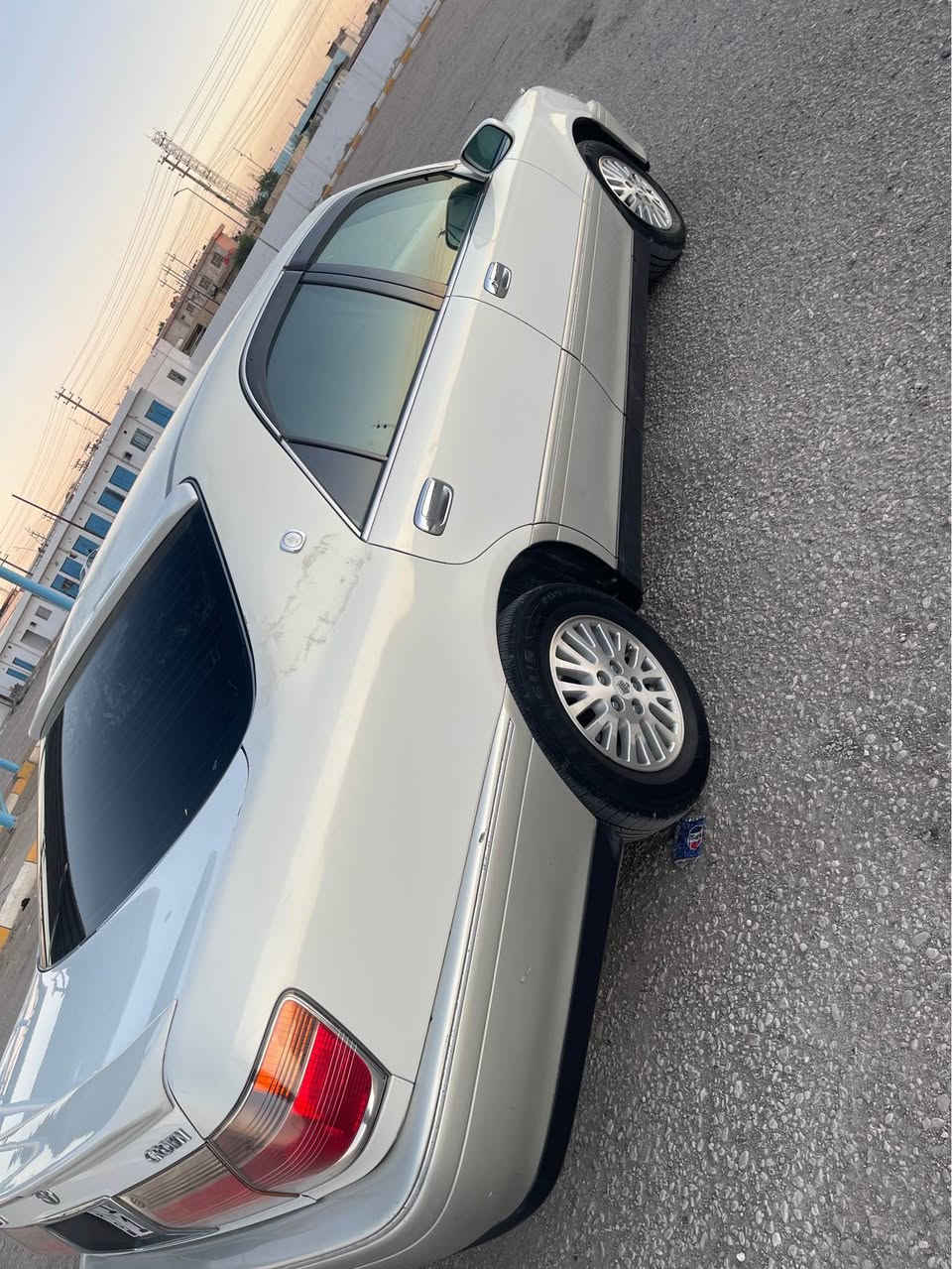 للبيع مراوس اي شي ملكه توتا كراون (كصه قماره )والباقي كفاله عامه موديل 2001 تسجيل جديد قرار48 دي فورا الكبير شاصي 175 تحوير معيود 3 دكم  برده خلفيه اربع كشنات كهربائيه استيرنً كهربائي مثبت سرعه رقم بصره تحويل ثاني يوم تخم تاير حداديه جديده سعر 125 لاتصل ع *********** البصرة, العراق
