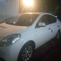 ورحمة سيارة سني موديل 2014لون ابيض سيارة جديد علة وضع شركة سونار مرفق ...