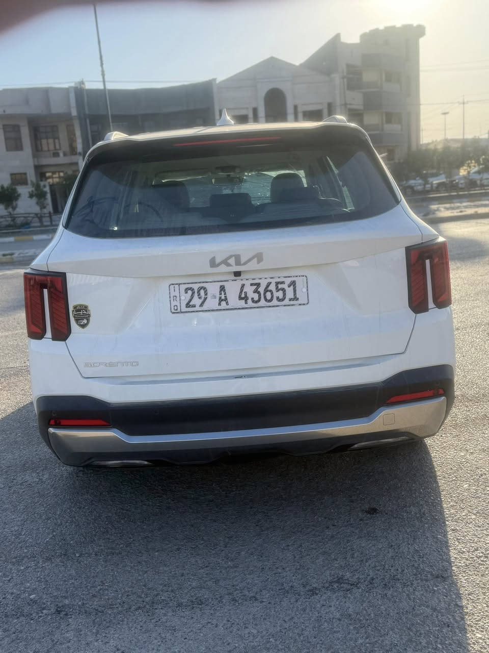 للبيع كيا سورنتو 2024 كفالة عامة
رقم واسط 
فول مواصفات
ماشية 43
مكانها الكوت
***********
