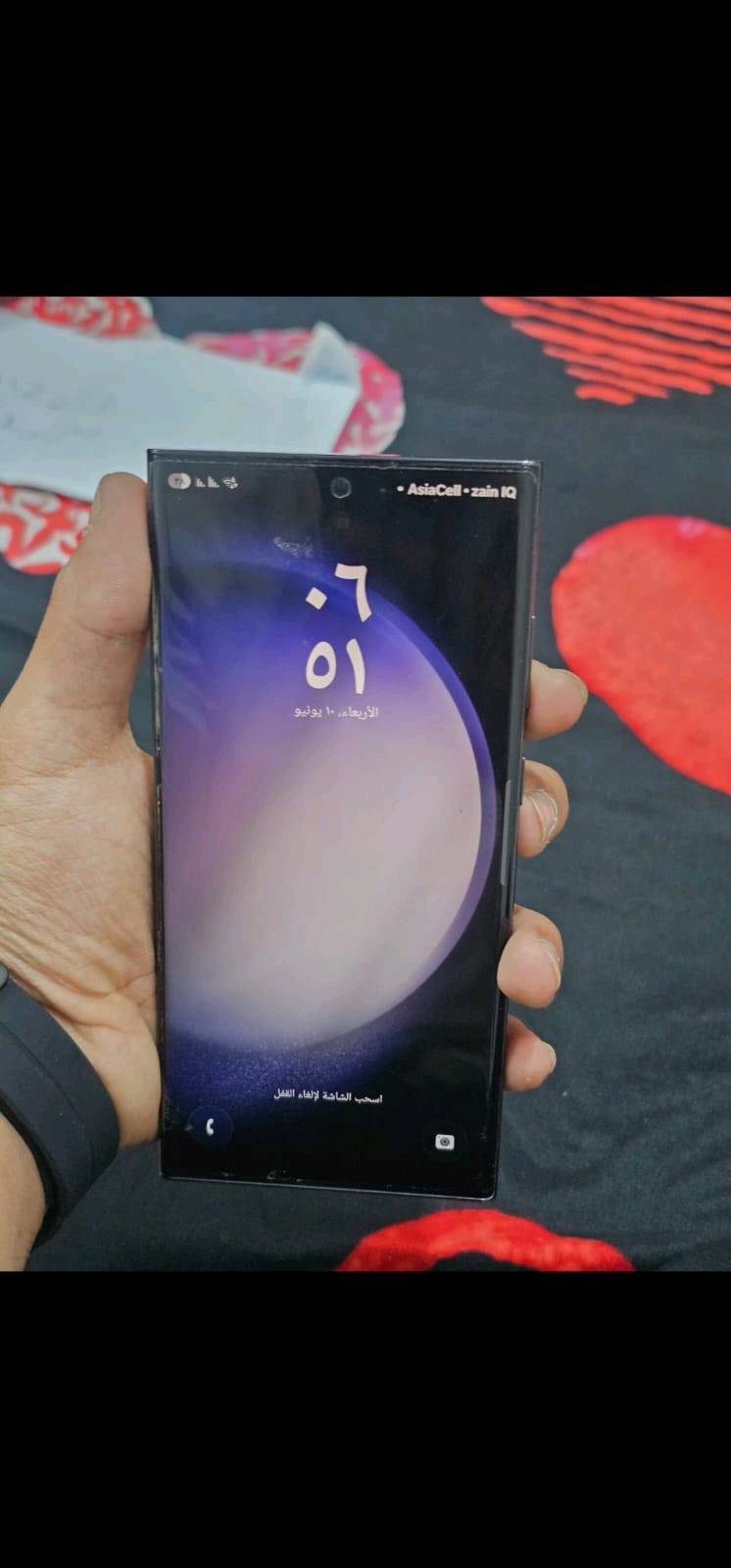 سامسونغ s23 بدون ملحقات التخزين 512 ذاكره 12  سعر 725 مكاني بغداد ثعالبه 