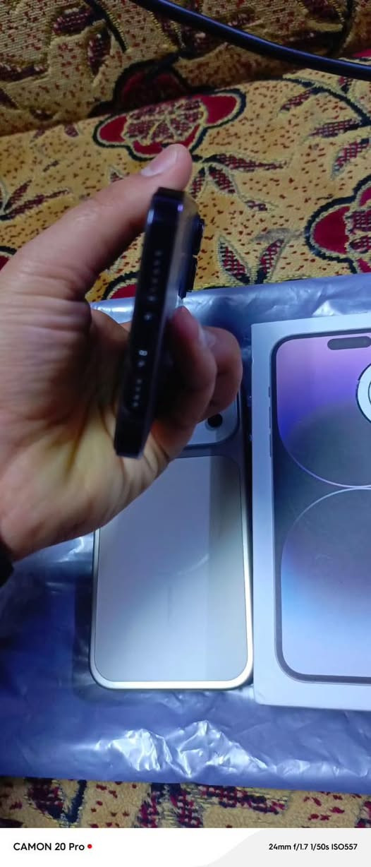 ايفون ١٤بروًماكس ذاكره ٥١٢ فول مواصفات نضيف مكفول من كلشي شرق الاوسط بطاريه٨٩بلاديه تاخذه تفحصه بل حاسبه وعلى ضمانتي سعره ٩٠٠وبي مجال بسيط وكل ملحقاته وياه المكان الديوانيه قضاء الشاميه شراي اتصال على الرقم ***********
