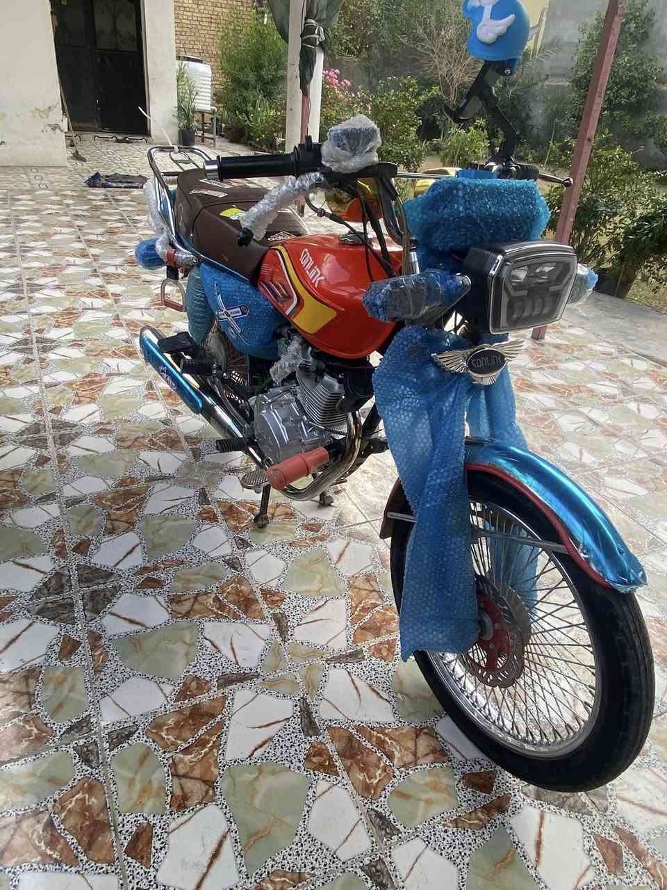 سلام عليكم دراجه تايكر البيع ٢٤شكل٢٥كفاله عامه  دراجه حلو مجنبزه حلو محرك جديد دراجه صارلها شهر ونص من طالعه من المعرض مكانيّ ديالى تقاطع القدس متواجد بس عل رقم***********
