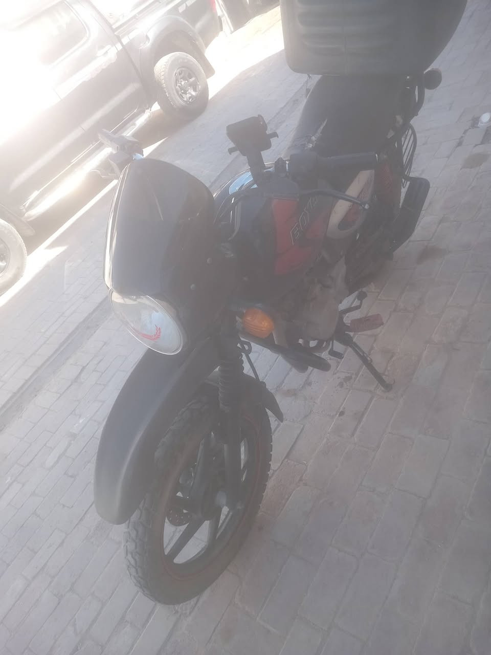 دراجه بوكسر موديل 23دراجه مفتوحه بوشه بستم صليات وكال رقم الدراجه راعيه موجوده وكيله علي عنجور السعر 1600
***********
