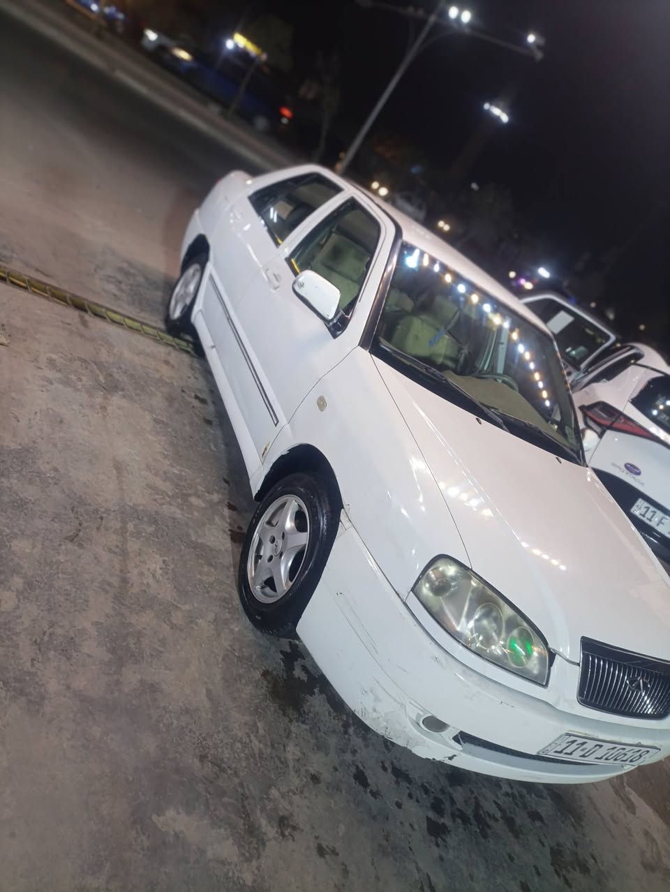 سلام عليكم شيري كوين 2010للبيع  كفاله عامه
كير مكينه صدر امامي خلفي مكفول 
كهربائيات كلها  شغاله شاشه اندرويد كامره
 تبريد ثلج
رقم انكليزي بسمي مصفره غرامات 
سنويه لل 31
تخم تأير جديد
سياره جديده وكلها بلاده 
السعر 42بيها مجال حك الجيه عنواني بغداد البياع 
رقم ***********
