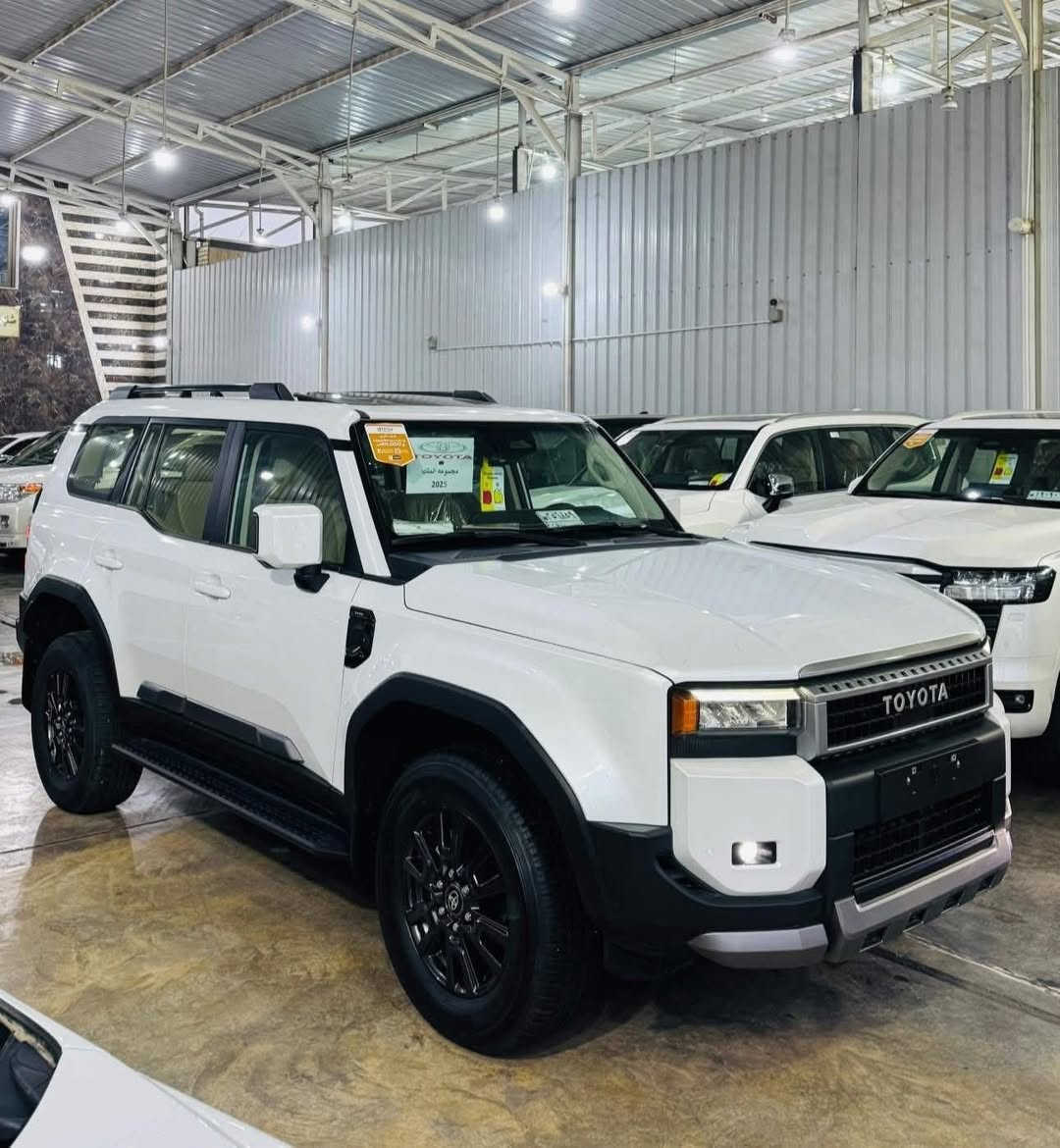 {.♥️🔥مجموعه الملك للتجاره السيارات 🔥♥️.}

✅🔥نقدم لكم افضل العروض المناسبه لزبائن الكرام 

✅السياره خاضعه للضمان والصيانه 4 سنوات 16 تبديله

                 🔥🌟الاسعار حتكون ناررررر 🌟🔥
✅توفر تويوتا البرادو                 ✅الموديل 2025

🔥✅ضمان ساز تويوتا العراق 

☑️مواصفات السياره                 ✅7 راكب 

🚗 السياره مرقمه رقم بغداد 
🚗 كرسي كهرباء 3 طكات + كراسي جلد 
🚗 كراسي عدد 2 ￼ تدفئة وتبريد 
🚗 بصمه تشغيل عن بعد وبصمه دخول ذكي 
🚗لايت امامي LED
🚗بك لايت LED ودفيوزر عالي خلفي 
🚗لحايه اماميه خلفيه 
🚗نيكله ع الدعامية الخلفية

اوقات الدوام : من الساعة 10 صباحا الى 9 مساء  

للاستفسار الاتصال 

☎️ *********** 

☎️***********

العنوان⬅️ بغداد ⬅️الكريعات نهايه شارع المعارض 

يتوفر #بيع #وشراء #ومراوس
