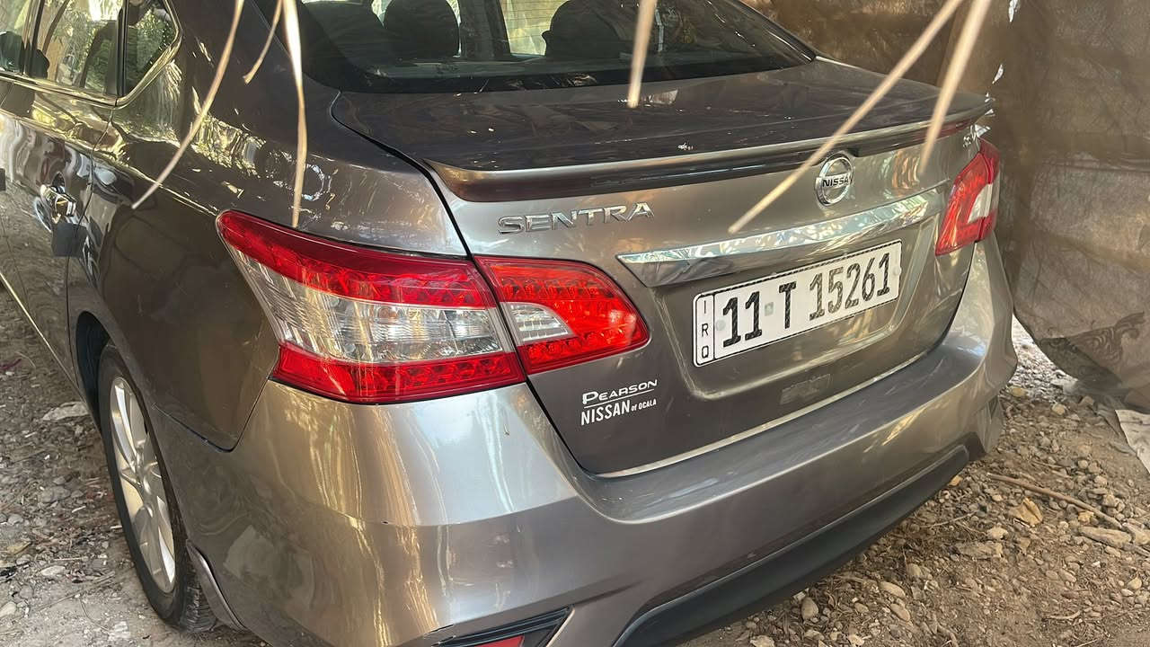 نيسان سنترا2015 sv فتحه بصمه مانع نزلاق تحكم سرعه مثل ماموضح بالصور وارد امريكي حادثه فقط جاملغ خلف السايق السعر105 /‭0772 796 4575‬
