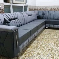 ديوان 10 مقاعد • قماش كتان • توصيل بغداد مجاني