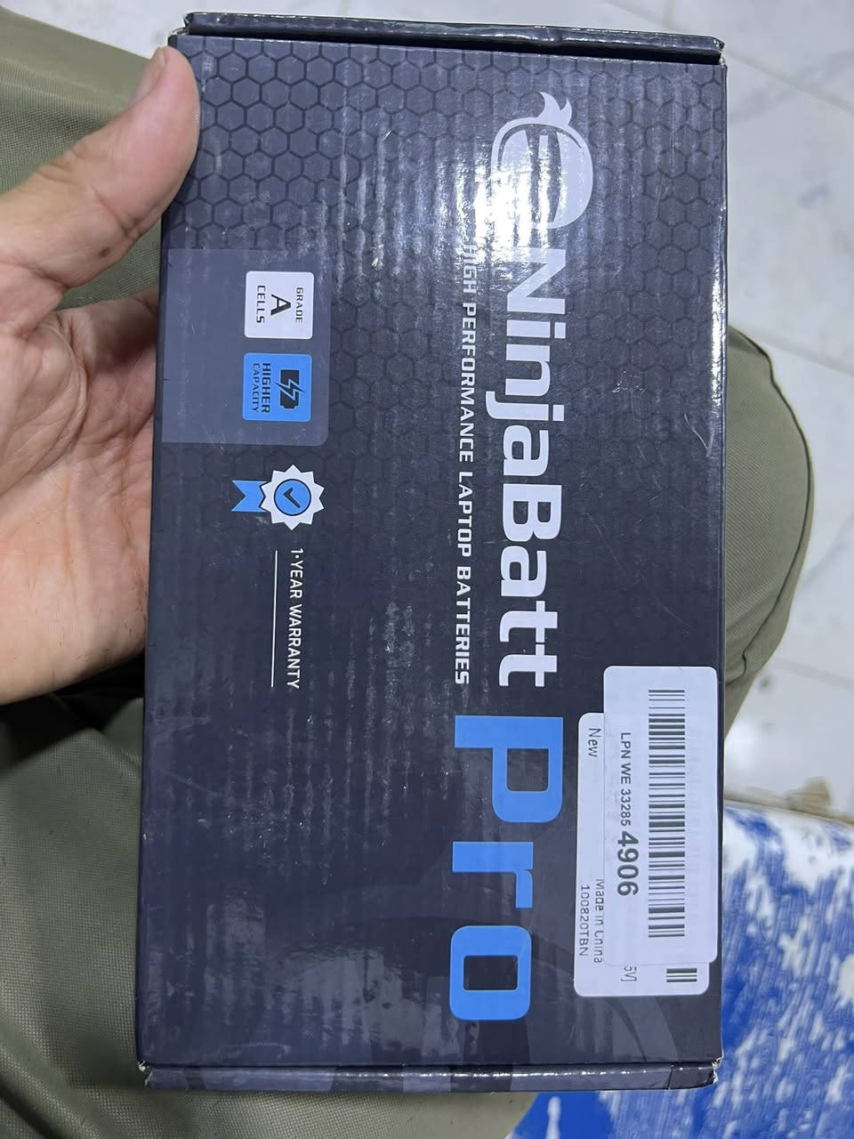 بطاريه حاسبه
بطاريه ليثيوم داخليه
جديد
المهتم خاص


**إذا كنت صاحب هذا الإعلان وتريد حذفه لأي سبب، رجاءا أرسل رسالة إلى الدعم الفني**