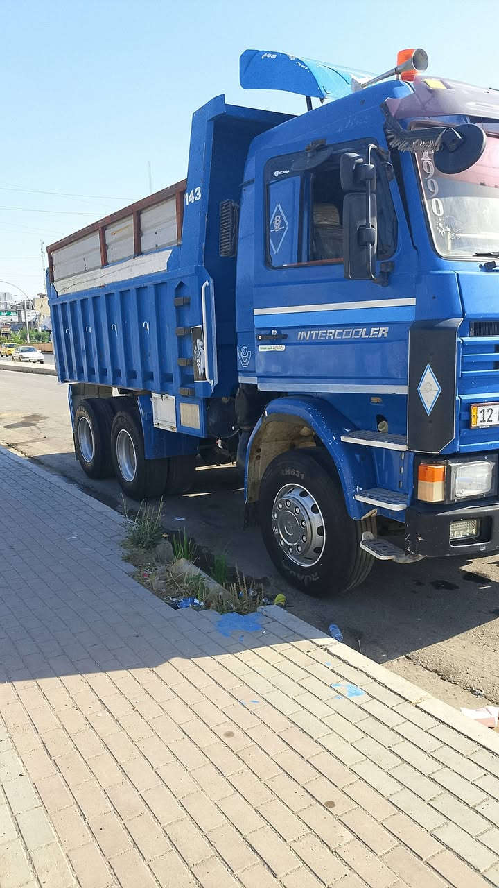 اسكانيا للبيع حجم 143 مجموعة رقم نينوى اجنبي بودي جديد السيارة من جوا الشغل سعر السيارة 210$ وبيها مجال للطيبين  ***********
