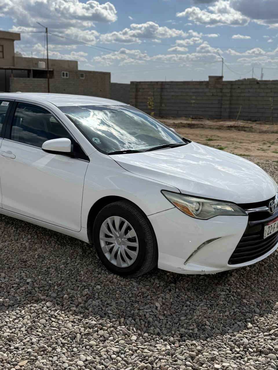 كامري 2016 داخله كلين وبالعراق شبر صبغ صاير بيها جاملغق اليمين الامامي فقط محرك مفتوح قبق فوك ماشيه 100 الف ميل رقم وسنويه جديد السعر 160$
مكاني الحويجه قرى الحلوات 
***********
