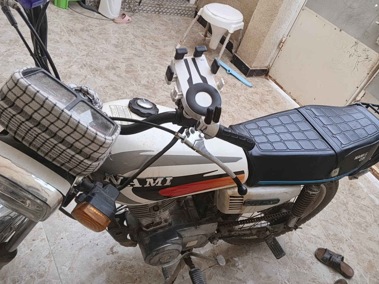 دراجه جاهزه نضيفه كهربائيات كلها شغاله محرك مفتوح اصولي 7 اوراق وكيلها الحيدري السعر 700 ***********
