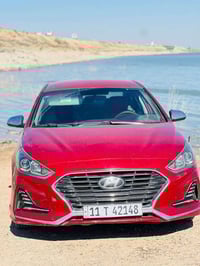 سوناتا ٢٠١٨   باب و جاملغ جه السايق و صندوك صبغ  محرك ٢٤٠٠   ماشي ٩٧ م...