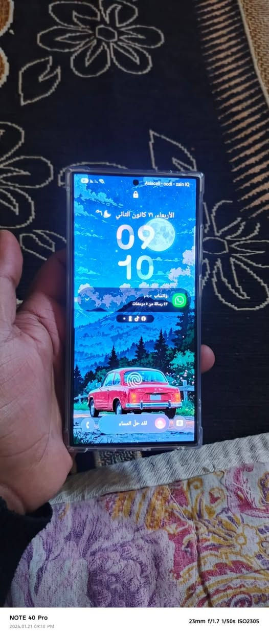 السلام عليكم سامسونك اس ٢٤ الترا شرق أوسط دبل سيمكرت ذاكره ٢٥٦ نضيف كلشي ما بي أي خلل فقط ضهر مبدل   مراوس ب١٥ برو ماكس او بيع ب٨٧٥  مكاني بغداد كماليه ***********
