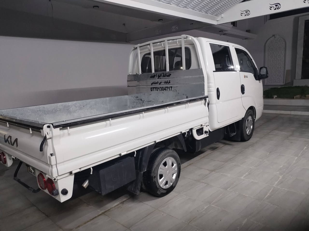 KIA بنكو دبل قمارة موديل 2025 بغداد مكفولة كفالة عامة فول مواصفات للاستفسار اكثر اتصل *********** العنوان طوز خورماتو
