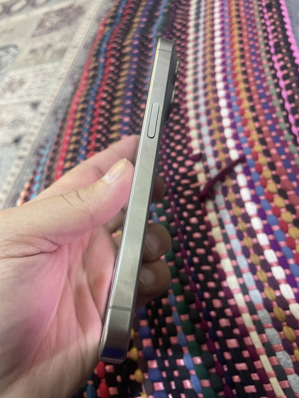 15 برو ذاكره 256 بطاريه 82 وتر بروف ممفتوح شرق اوسط فقط ضهر مفطور هلوضعه ابيعه قفل قفل 
مو 750 ولا 700 قفله 675 قفل 
بغداد الدوره 
***********
