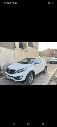 كيا سبورتج موديل 11السياره خليجية كفالة من التبديل بيهة بنيد مصبوغ وجم...