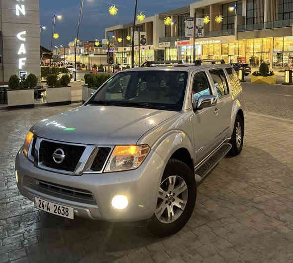 باثفايندر ٢٠١٠ 
استيراد خاص فوول مواصفات يد واحد من صفر ……..
دبل اكسل ٣ مود 
كشنات جلد  هيتر و كهربائي و خزن 
سماعات BOSS
سيدي بوكس (٦) و ديفيدي و خرائط…
مرايات كهربائية و ضد فوول لايت ..
منضومة غاز إطالي شركه ( era gas ) 
كامل صيانة ،كفالة عامة 
ثلاث مكانات صبغ بدون ضربه شرط 
١٤٣ معاملة 
 ☎️0751 8770104
