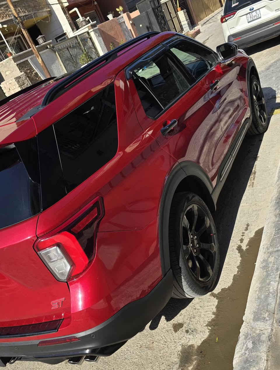 𝐅𝐎𝐑𝐃 𝐄𝐗𝐏𝐋𝐎𝐑𝐄𝐑- ST.  2023                       

فورد اكسبلور موديل : 2023 فئة ST  اعلى فئه بلفورد

اللون : احمر المرغوب مو الاحمر الصارغ

السعر/ 35 $ وبي مجال

عدد المقاعد : 7 راكب

حجم المحرك : 6 سلندر 3000 تون تيربو المحرك الوحش 

كير : 10 نمر

السياره ماشيه : 45km 

ملاحظة السيارة : فــقط دعاميه اماميه وشباج  ايرباك استيرن فقط وركبه 

الـمـواصفات :

مقعد السائق خزن ثلاث وضعيات

كيــــج الكــــترونــــي
بصمة ابواب
بصمة تشغيل
شاشة دشبول ديجيتال
كــــاميــــرا 
كير ماوس 
هاند بريك بصمة
اوتو هولد : 𝐀𝐔𝐓𝐎 𝐇𝐎𝐋𝐃
اوتو ستارات : 𝐀𝐔𝐓𝐎 𝐒𝐓𝐀𝐑𝐃
اوتو ستوب : 𝐀𝐔𝐓𝐎 𝐒𝐓𝐎𝐏
رادار امامي (تحديد مسار)
رادار جانبي  (نقاط عمياء)
رادار خلفي (التحذير من الاصطدام)
نظام فرامل الاصطدام امامي وخلفي
حساسات امامي 
حساسات جانبي
حساسات خلف
نظام : 𝐓𝐎𝐖/𝐇𝐀𝐔𝐋
نظام : 𝐒𝐏𝐎𝐑𝐓
نظام : 𝐄𝐂𝐎
نظام : 𝐍𝐎𝐑𝐌𝐀𝐋
نظام : 𝐒𝐋𝐈𝐏𝐏𝐄𝐑𝐘
نظام : 𝐓𝐑𝐀𝐈𝐋 
نظام  : 𝐃𝐄𝐄𝐏 𝐒𝐍𝐎𝐖/𝐒𝐀𝐍𝐃
تبريد لمس
تبريد مركزي
تحكمات استيرن
استيرن تدفئه و تبريد
شفتات بلاستيرن
 بانورما طكتين 
كشنات : 𝐕𝐢𝐩
كشنات كهربائي 
كشنات تدفئه و تبريد
الكشن الخلفي تدفئه
بردات خلفيه 
صندوق شفط كهربائي 
لايتات 𝐋𝐄𝐃 ليد عدسة زينون
بلوجكترات 𝐋𝐄𝐃 ليد بيلادي
بكلايتات 𝐋𝐄𝐃 ليد بيلادي
تشغيل عن بعد
قياده ذاتيه

سياره جديده كلش وال ST غني عن التعريف

تفاصيل اكثر الاتصال على ارقام التالية

𝐖𝐡𝐚𝐭𝐬𝐀𝐩𝐩-𝐕𝐢𝐛𝐢𝐫

***********
عنوان📍بغداد
