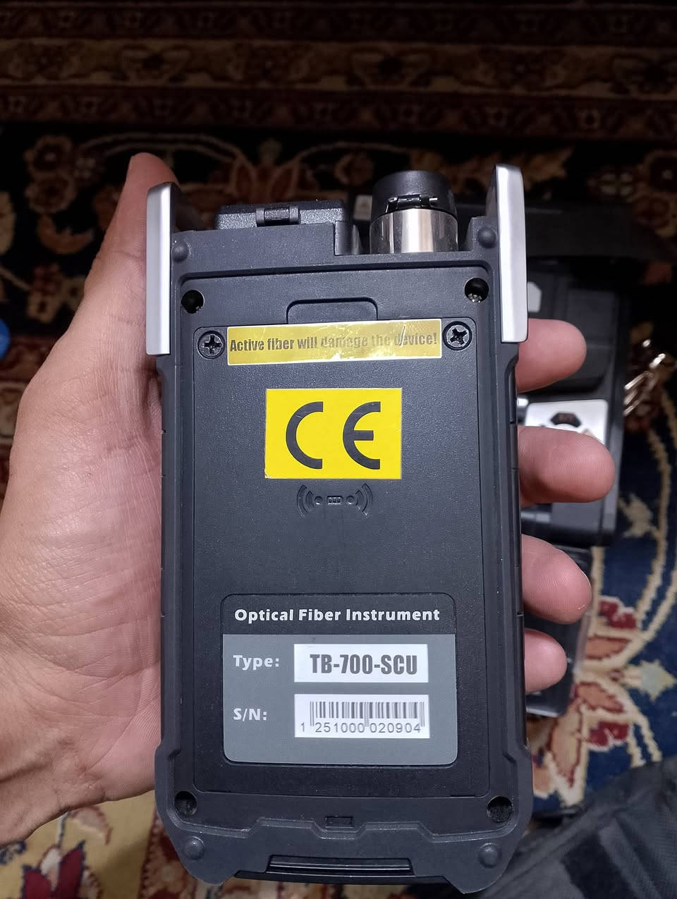 مكينه لحيم + otdr
مكينه نوع lemon 5  مستخدمه شي بسيط سعرها 700$
والـ OTDR سعره 200$ 
كلهن كاملات بدون اي نقص 
للاستفسرا اكثر اتصل او مراسله 
***********
