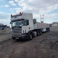 سكانيا • شاحنة • راس وعربانه • سكانيا 2005 • تبريد • ريتايدر • ثلاجة •...