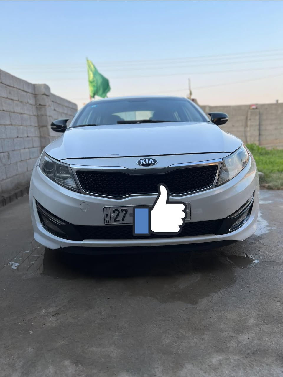 سيارة او بتيما موديل 2013مكفوله من الضربه  ومن     الصبغ رقم ذي قار ..بأسمنه ..السعر ع خاص /***********
