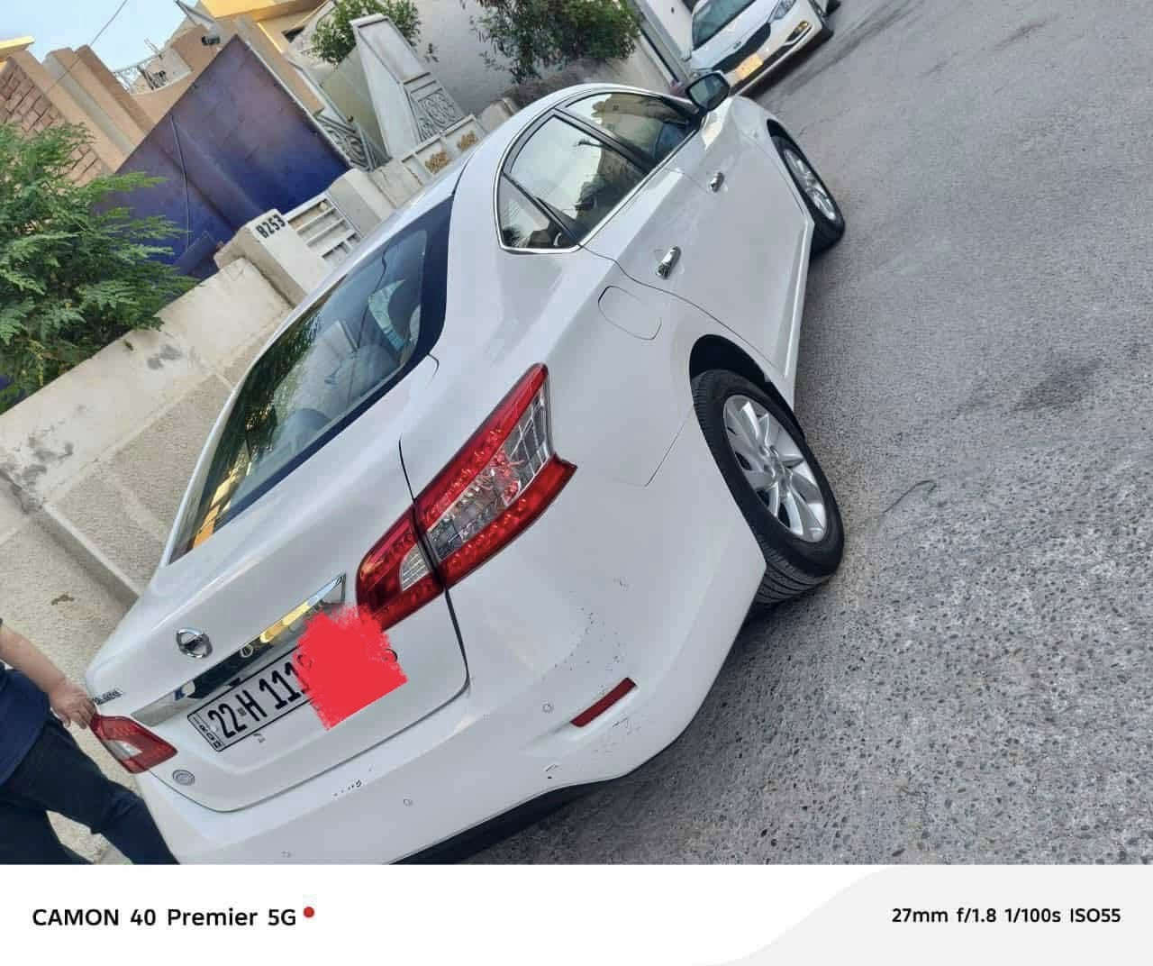 نيسان سنترا ٢٠١٨خليجي ابيض
رقم اربيل مميز 
بيها ٣مكانات بارد 
ورشه خفيفه صبغ بدون معجون ابدا 
كير محرك كفاله 
صدر جديد 
باسمي السنوية تحويل مباشر 
هزه جديده 
مكان السياره بغداد 
ماشيه ١٧٠ الف 
السعر ١٢٣ ورقه وبيها مجال 
***********
