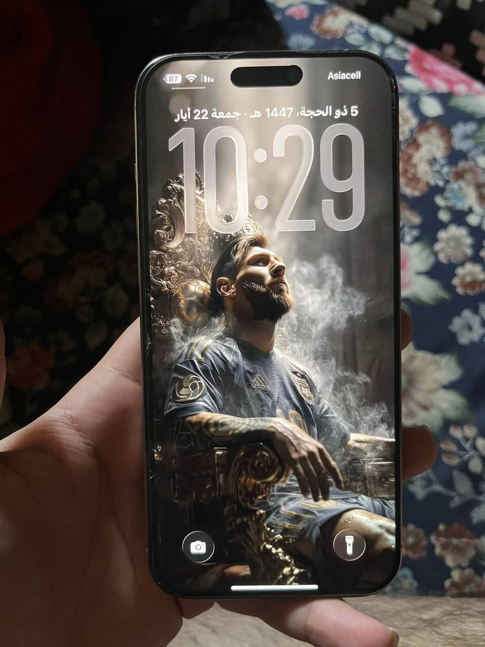 ايفون 16 برو ماكس 256 نضيف ممفتوح كلشي مامبدل بي غراضه كامله كلشي مابي
غير الي موضحه بصوره 
بطاريه99 اخر تحديث


**إذا كنت صاحب هذا الإعلان وتريد حذفه لأي سبب، رجاءا أرسل رسالة إلى الدعم الفني**