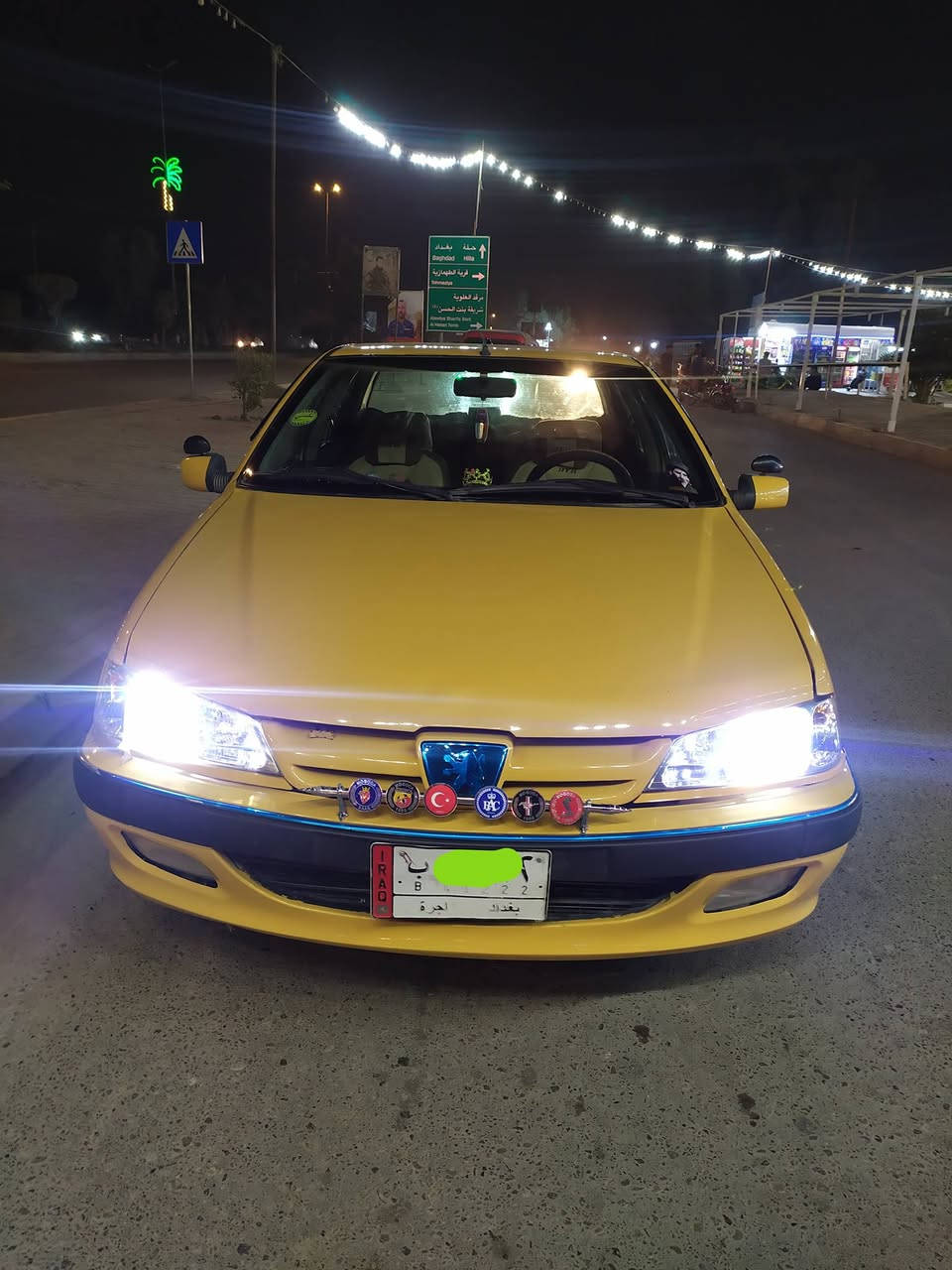 السلام عليكم بيجو بارص موديل 2011 مكفوله من ضربه مكينه وكير وحدايد خير من الله سياره جاهزه من كلشي رقم بغداد مصفره هيئة السعر 38 وبيه مجال بسيط تصال عل رقم مكاني بابل ***********

