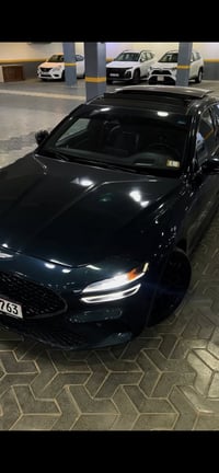 G70 2022 twin turbo 🧨 اذا تدور نظيف اعبر المنشور جنسز G70 موديل 2022 ف...