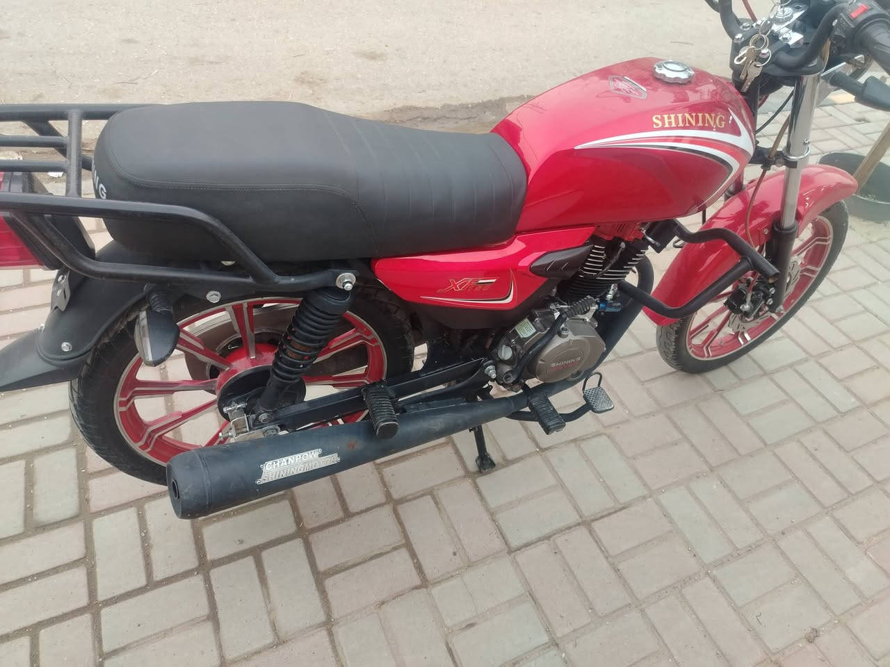 سلام عليكم دراجه شاينك موديل 25 اوراق اصولي بس جديده مكفوله من كلشي مكان النعمانيه سعر اتصل ***********
