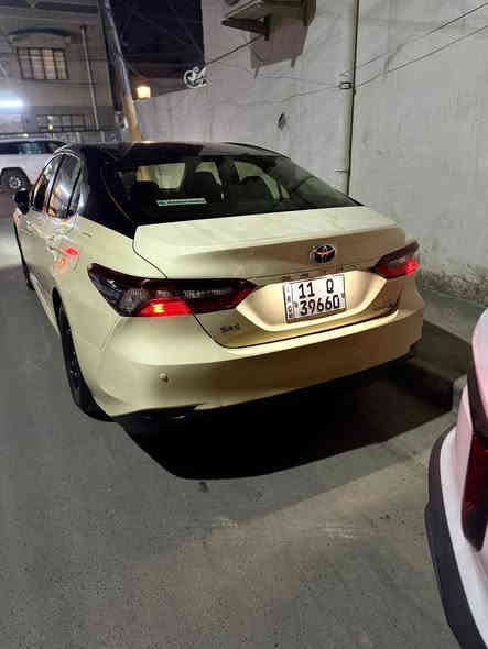 كامري تكسي دبي موديل 2022 اصل
بدون حادث صبغ ستيكرات 
بدون تبديل  
ماشيه 65000 الف حقيقي 
سياره هايبرد محرك 2500 
مدوشمه الارضيات سياره تخم تاير جديد
سياره جاهزه عنوان بغداد جديده 
اي ستفسار اتصل ع رقم ***********
