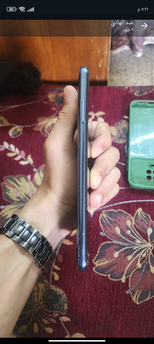 للبيع Redmi Note 9 Pro بحالة جيدة
المواصفات:
شاشة 6.67 بوصة FHD+ 
معالج Snapdragon 720G
كاميرا خلفية رباعية 64MP
كاميرا أمامية 16MP
بطارية 5020mAh
شحن سريع 30 واط
ذاكرة 128GB مع 6GB +3 RAM 
بصمة جانبية وفتح قفل بالوجه
يدعم شريحتين وذاكرة خارجية حتى 512GB
60 فريم ببجي 
السعر 100 الف وبي مجال حك الجية بي جلخ بسيط بشاشة مو فطر


**إذا كنت صاحب هذا الإعلان وتريد حذفه لأي سبب، رجاءا أرسل رسالة إلى الدعم الفني**