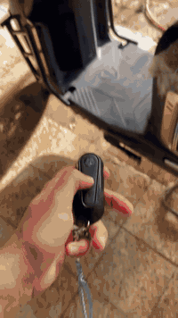 دراجة شحن كهربائية • بطاريات ضعيفة • البصرة/الهارثة