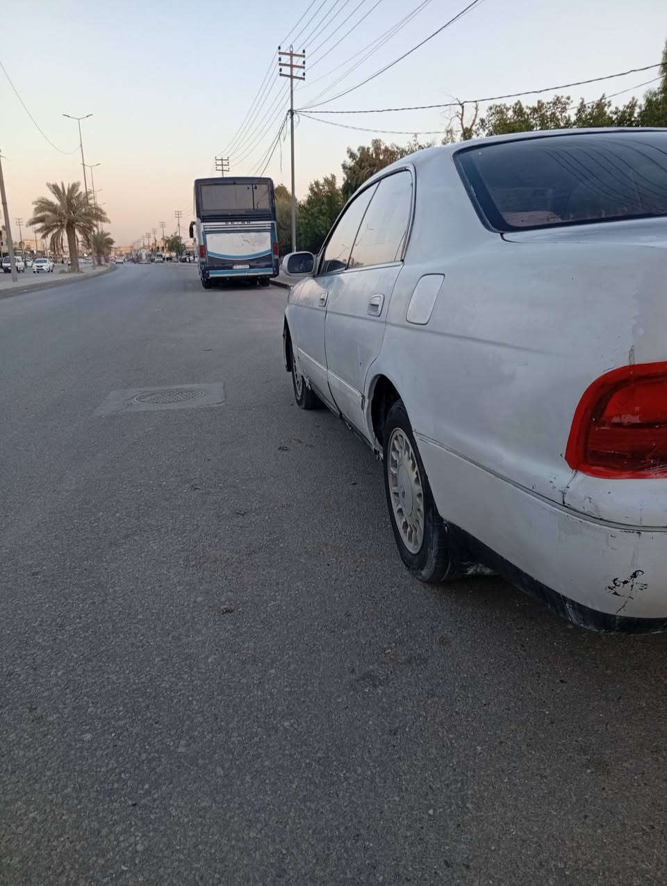 بطه موديل 91 رقم مثنئ مشروع وطني صاعده هزه وجاهزه للتحويل مكفوله كص ونقل والاصوليات كير ومحرك جدد مكفوله من الضربه صبغ السياره بلادي جارد حداديه جديده تبريد عطل صار يومين هوا حار سياره مال جناي مكان السياره نجف السعر 32ورقه اتصال فقط ***********
