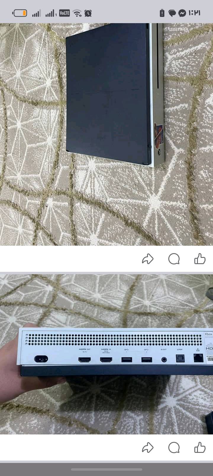 عنواني كوت مركز المدينة

سلام عليكم اكسبوكس وان اس ويا كيم بأس وألعاب فورزا 5 وجيتي اي 5 وفيفا 26 وهواي العاب و٢ يدات أصلية وبطاريات ٣ اصليات جهاز راقي سعر 200 واذا شراي بي مجال