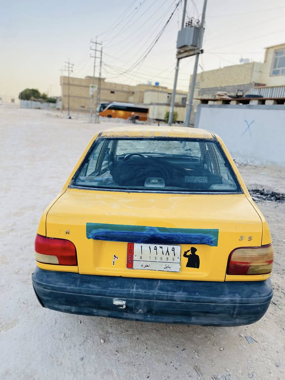 سايبه للبيع موديل ٩ سياره محركً كير  جديد شواصي بلاد حداديه جديده سياره كشر حلو مابيهة خياسات مصفره هيئة وغرامات رقم بابل مكان نجف إلا ستفسار عل رقم ***********(‭٠٧٨٩ ٠٢٩ ٦٣٣٣‬
