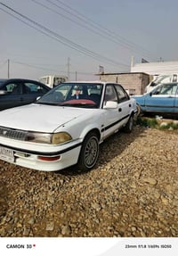 كورله1990رقم بغداد سياره جديده خير من الله محرك كير صدر كله جديد للستف...