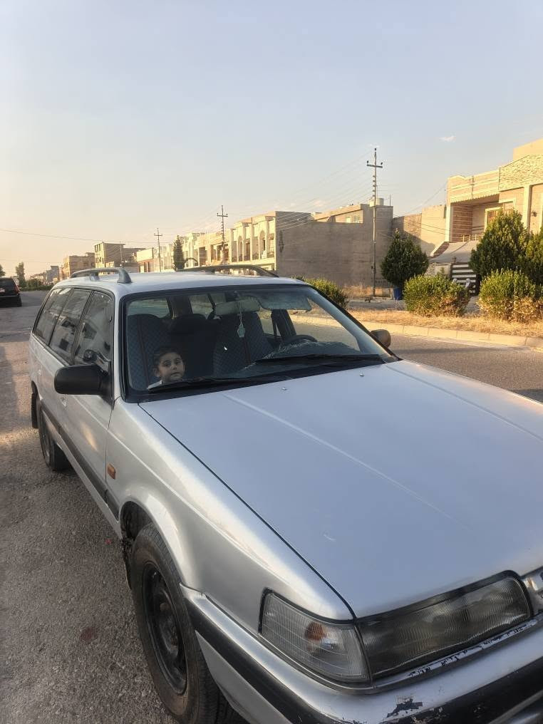 سيارة مازدا استيشن
موديل ١٩٩٢ 
مكينة ١٢ وبخ 
رقم دهوك
رقم جديد سنوية ٢٠٣٠ 
رقم صاحب السيارة 
*********** أربيل, العراق
