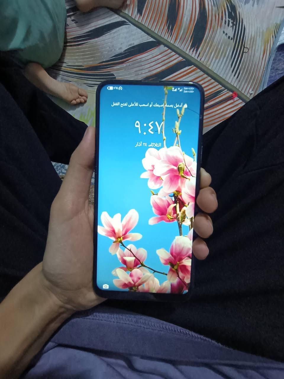 سلام عليكم
تلفون واي 9 برايم ذاكره 128 بي بس الشخط بل شاشه ما اماثره عل لمس سريع وسلس وكامرته حلوه مداخل صيانه للمراوس ابموبايل مكاني سماوه رقمي ***********
