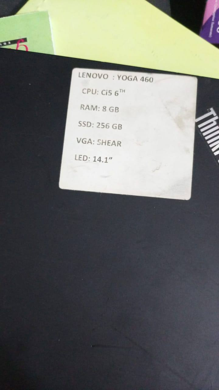 السلام عليكم لابتوب حسب المواصفات في الصورة
اي فايف جيل سادس

Ssd 256
Ram 8
Share كارت شاشة 
لمس شاشة تنقلب 

300 وبي مجال للشراي من بغداد

***********
