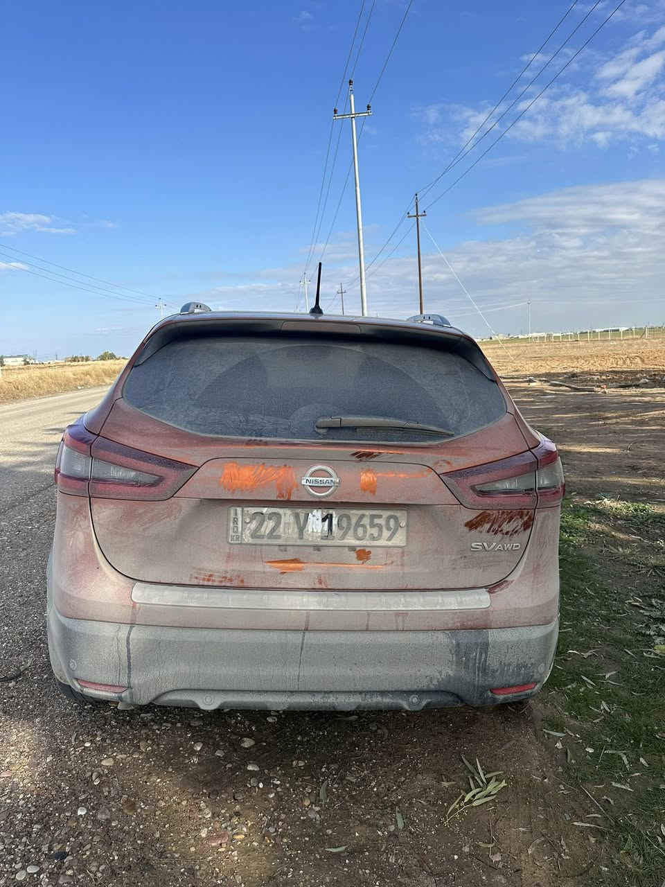 السلام عليكم
للبيع نيسان روج سبورت قشقاي موديل 23 فول مواصفات ماشيه57 الف كيلو رقم اربيل باسمي رادار جانبي وخلفي امامي حساس خلفي امامي توقف ذاتي قياده ذاتيه سلايت السياره بدون ايرباك حادثها بلمنشور بعدها تايرات الشركه جواها بعدها ما مفتوح بيها برغي مكان السياره تكريت 
***********
