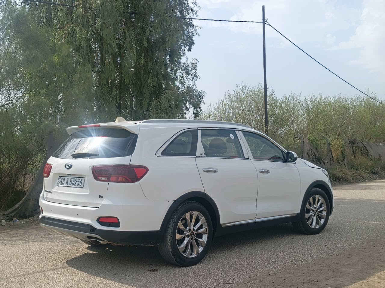 سلام عليكم ورحمت الله وبركاته
للبيع سورنتو 2018 بيها صبغ احزام للجماليه فقط السياره كير حداديه مكينه بل كارتون V6 سلندر جديده بنعنه الكلمه مكان السياره بابل الحله للستفسار علا الرقم 👈🏻‏‪***********‬‏
