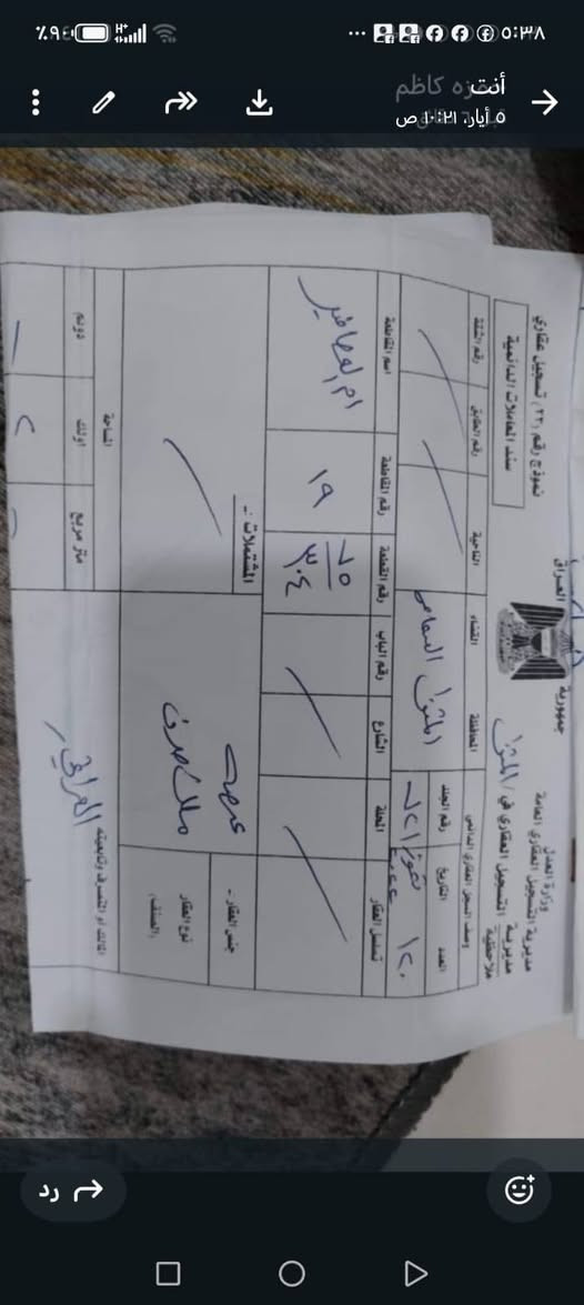 قطعة ٢٠٠ م منطقة 75 مقابل خدمات رقمه 304 السعر 25 للاستفسار ***********
