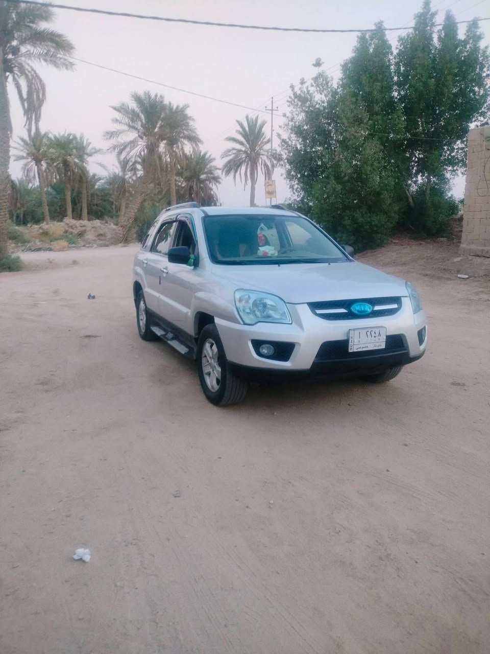 السلام عليكم 
كيا سبورتج خليجي 2009
كفاله عامه من الصبغ والتبديل  عدى البلاستك والدعاميات

محرك 2000
5 ويل
رقم ذي قار مشروع وطني
بأسمي تحويل مباشر
سنويه 2028
120 وبيها مجال
مكاني ناصريه - سوق الشيوخ
***********
